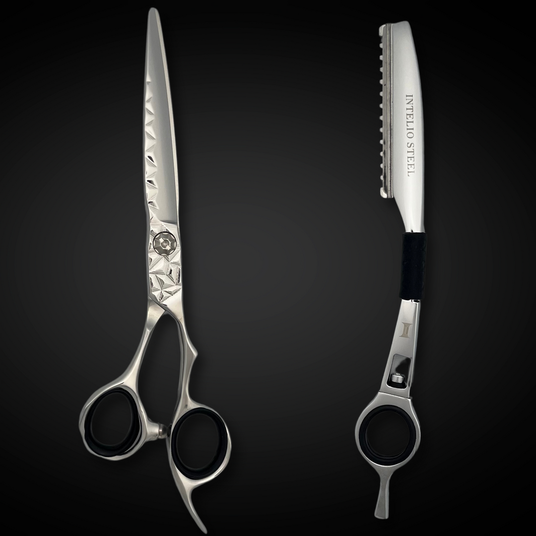 Original Intelio Steel Hair Shears and Razor