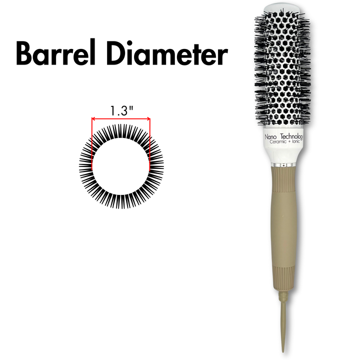1.3 Inch Ceramic Round Hair Brush