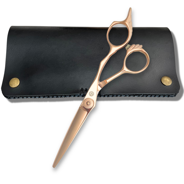 Gold Saki Tsuru Hair Cutting Shears