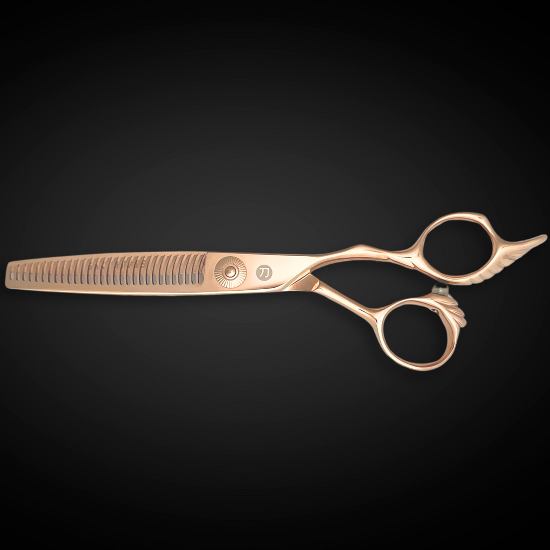 Gold Hair Thinning Shears Saki Tsuru