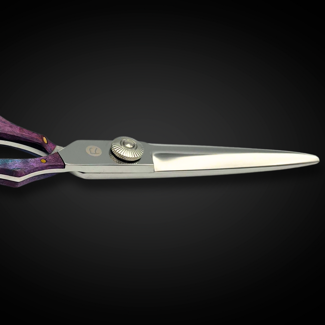 Saki Kigumi Wood and Steel Hair Cutting Shears