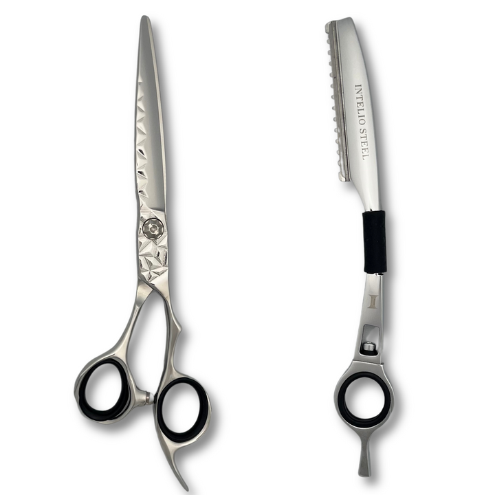 Original Intelio Steel Hair Shears and Razor