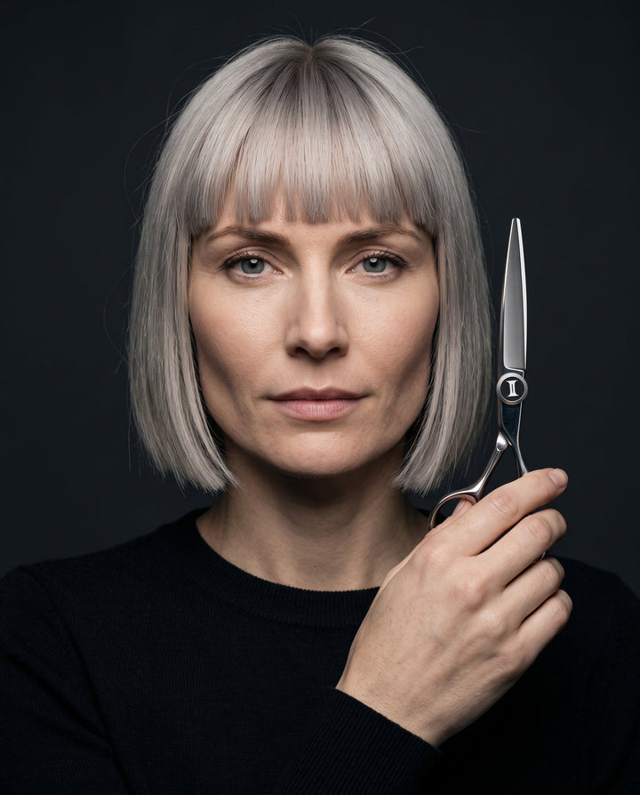 6.0" Sword Blade Hair Cutting Shears - Flair