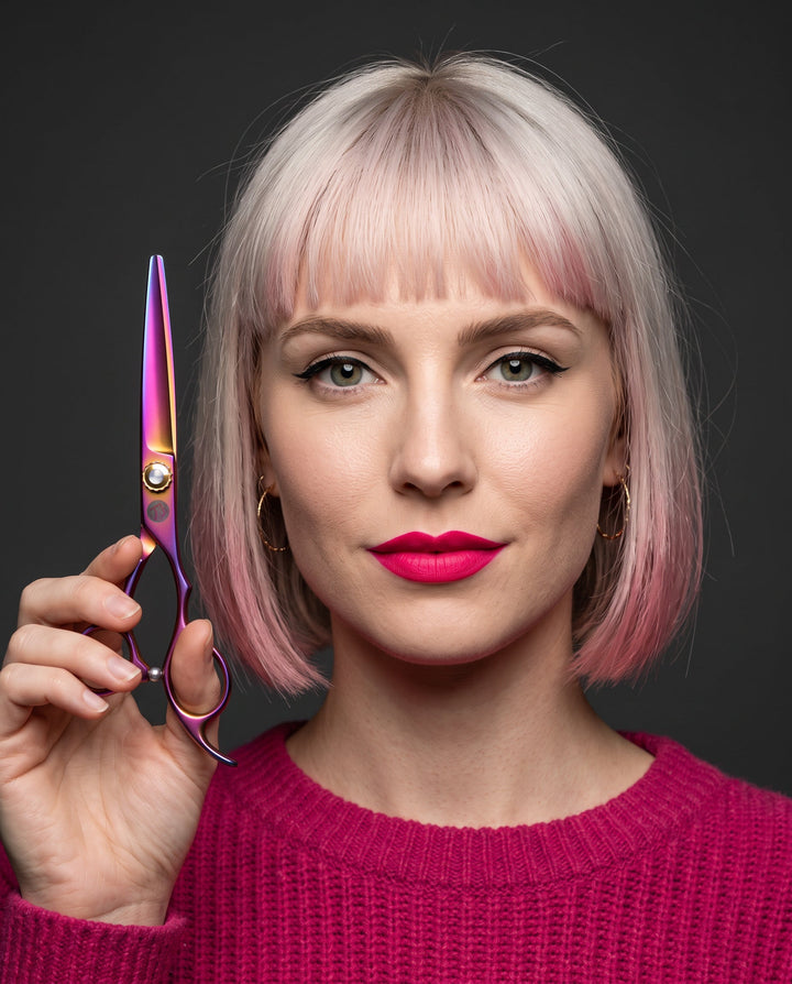 Musashi Pink — Pink Hair Cutting Scissors(Special Promo)