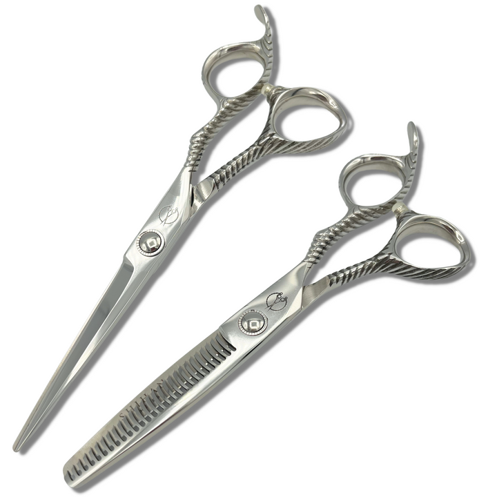 Dragon 6 Inch Steel Hair Shears Set