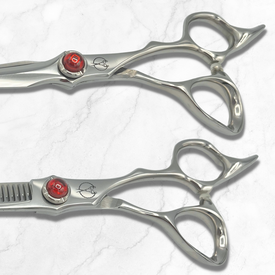 Red Moon 5.5 Inch Steel Hair Shears Set