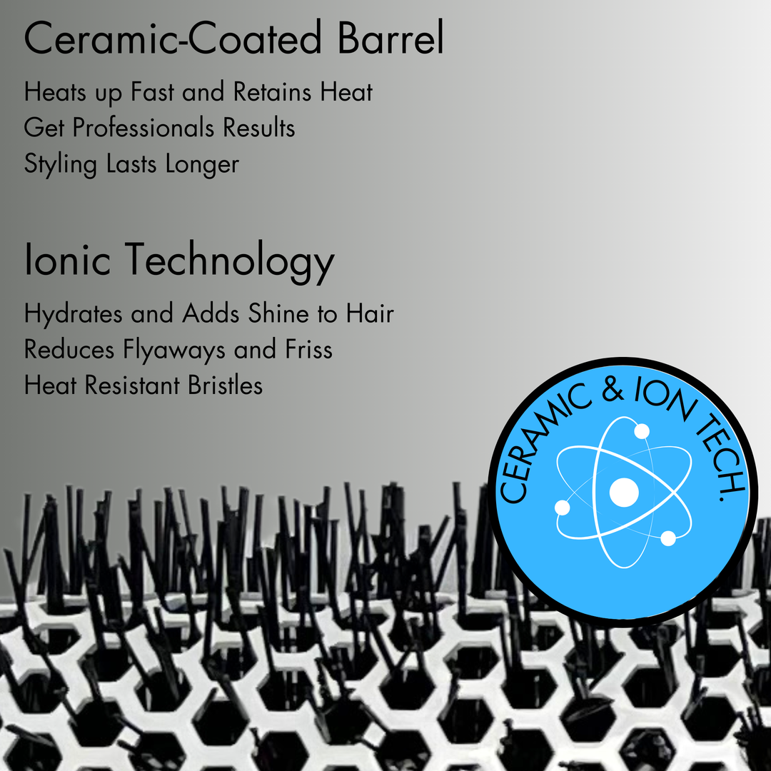 1.3 Inch Ceramic Round Hair Brush