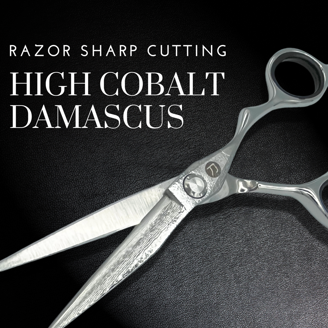 Saki Dotanuki Damascus Hair Cutting Shears