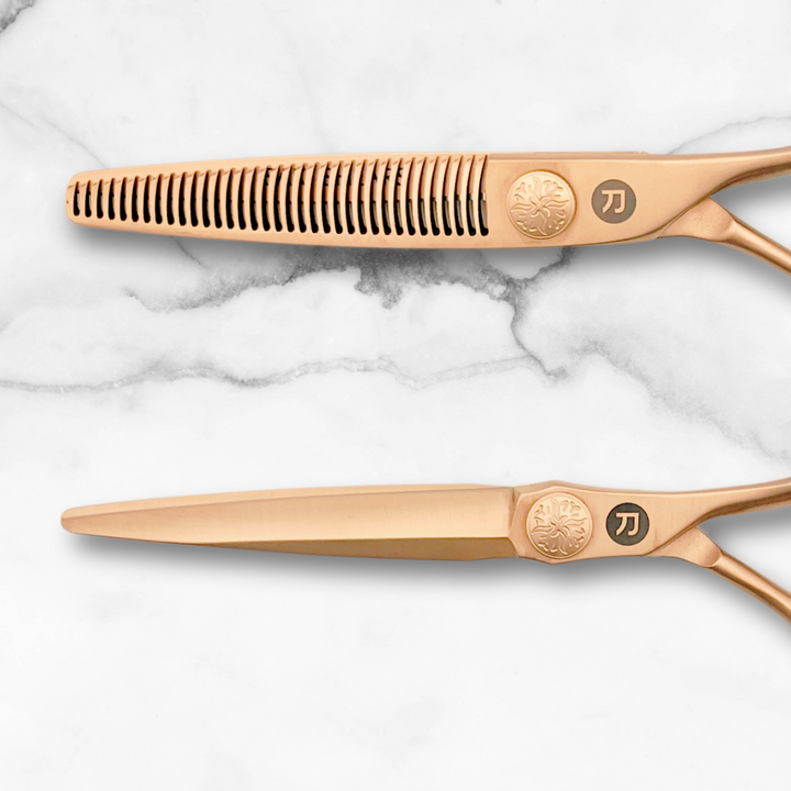 Saki Premium Gold Hair Shears Set