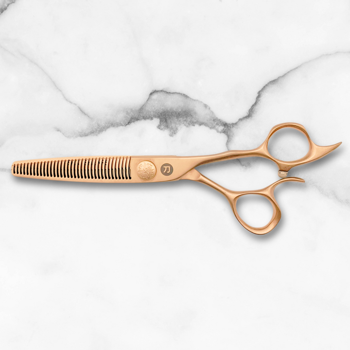 Saki Gold Hair Thinning Shears