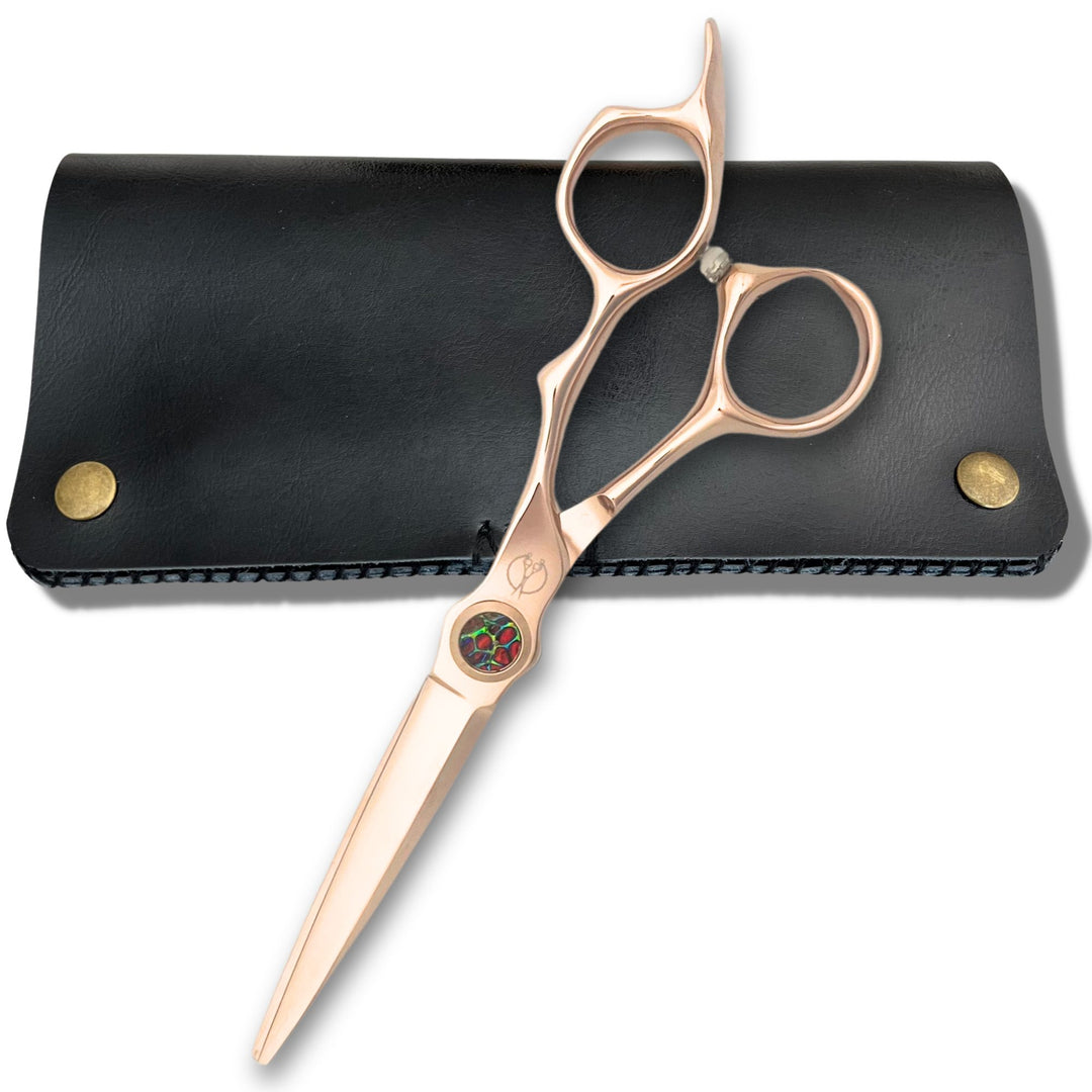 packshot-compressed-jpg | 6-inch-rose-gold-hair-cutting-scissors-with-gem