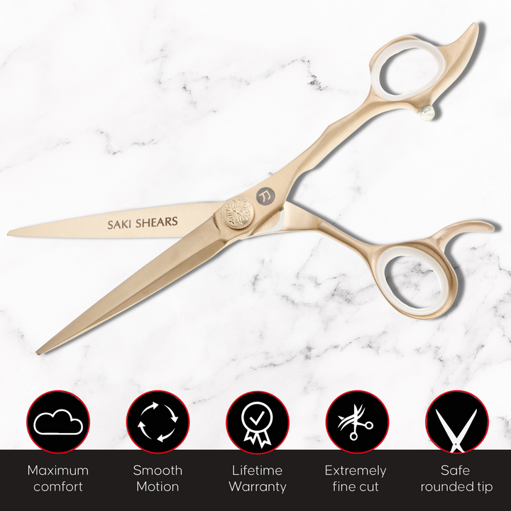 Saki Gold Hair Cutting Shears