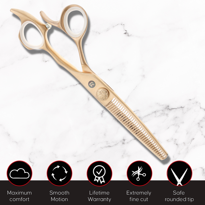 Saki Premium Gold Hair Shears Set