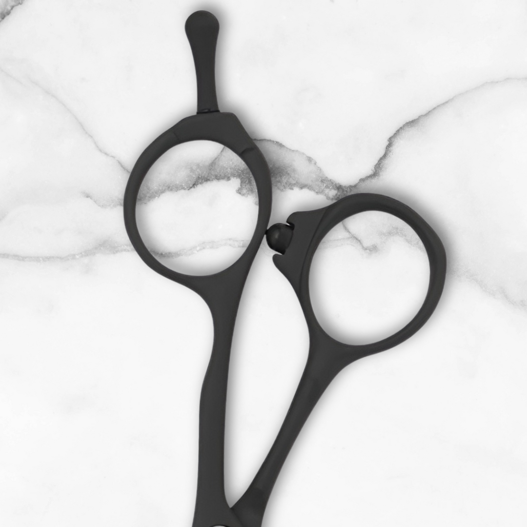 5" Joewell Black Crest Hair Cutting Scissors