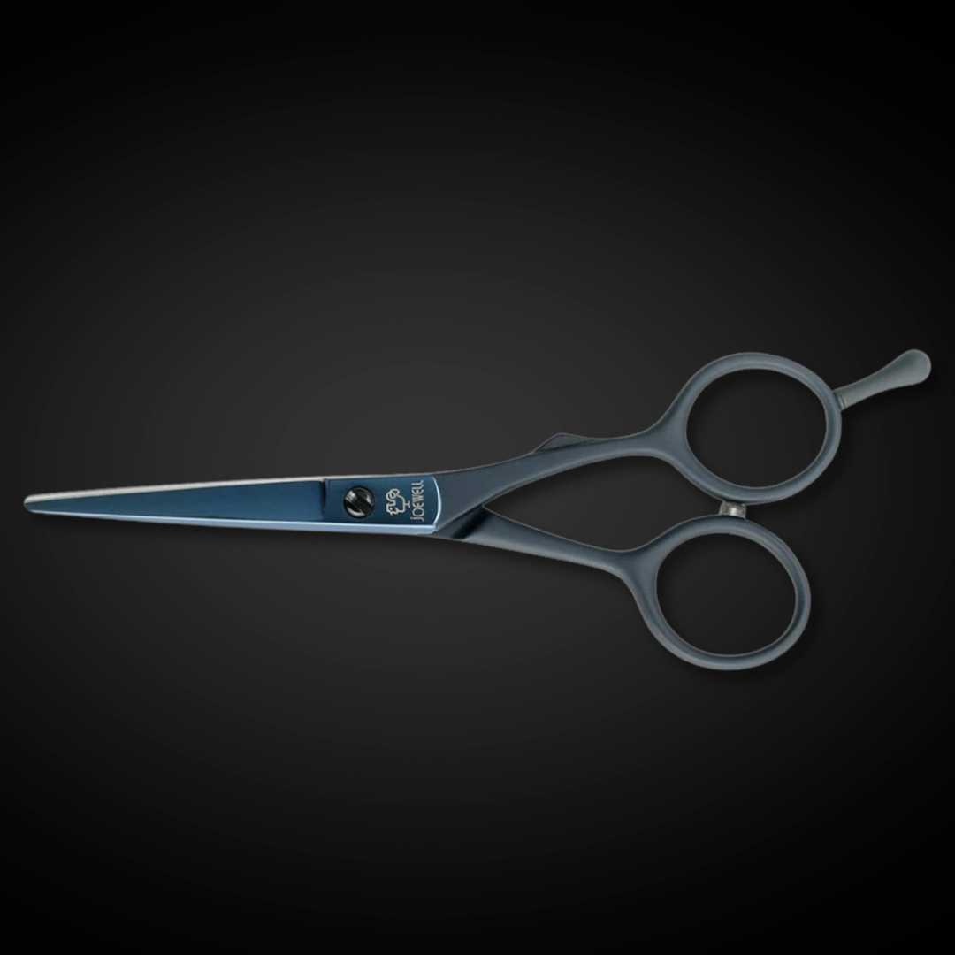 Joewell Blue Semi-Offset Hair Cutting Shears