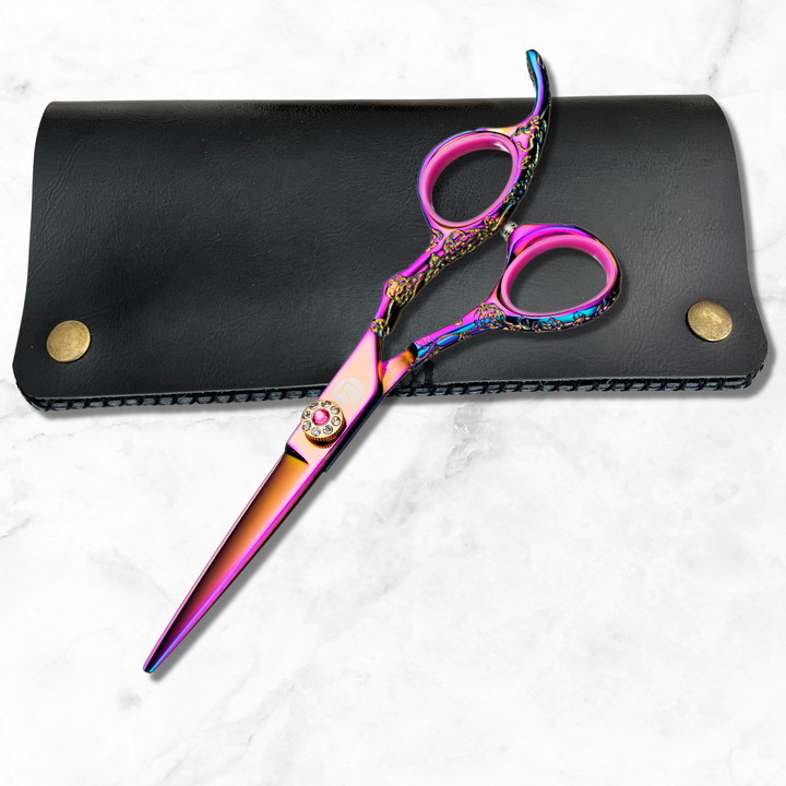 Saki Kohana Pink Hair Cutting Shears