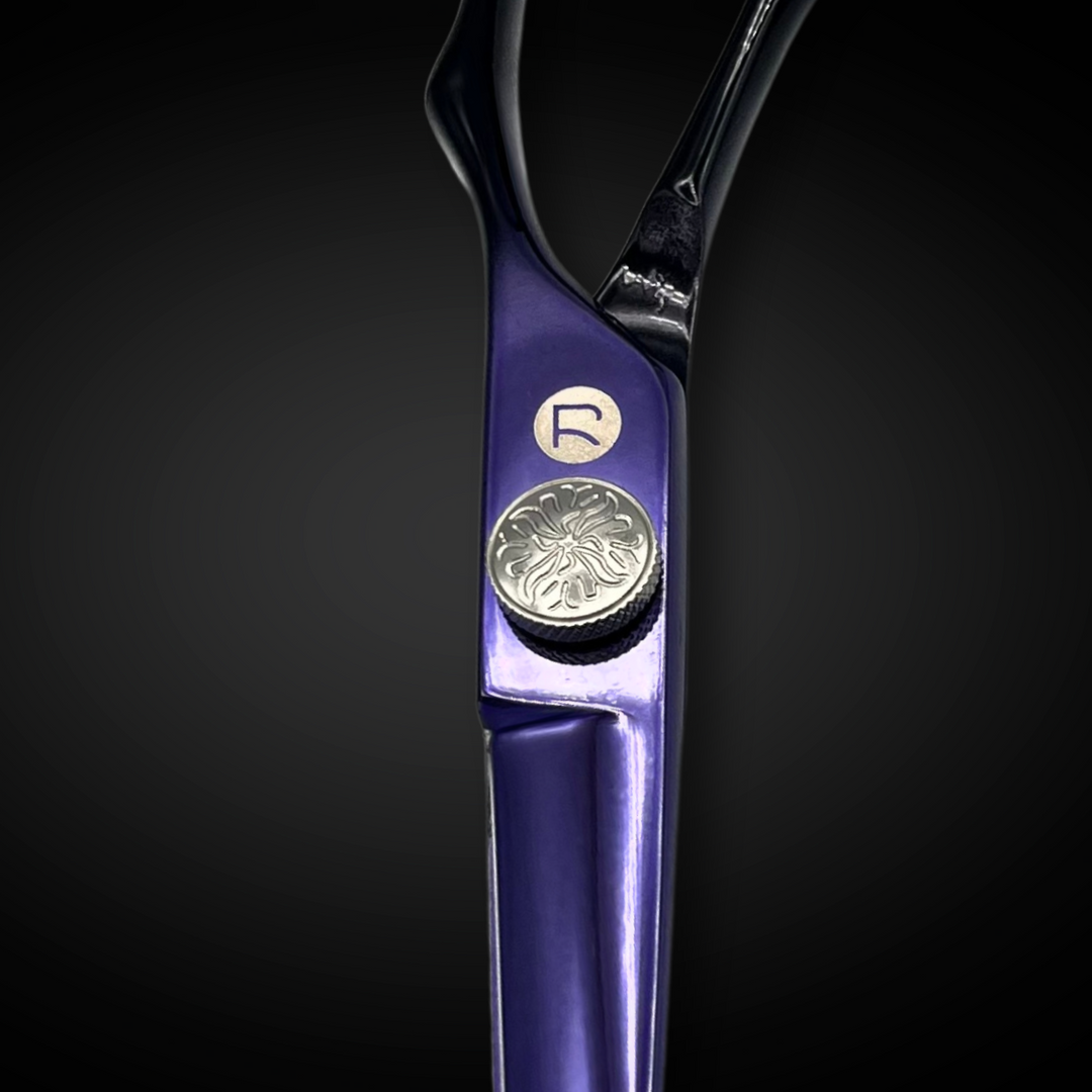 Purple 6" Saki Nebula Hairdressing Shears Set