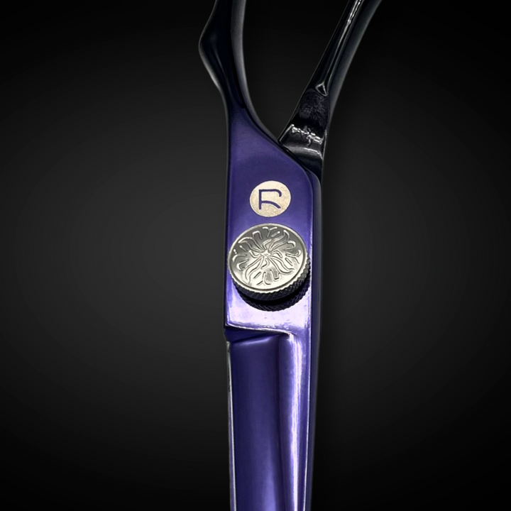 Purple 6" Saki Nebula Hairdressing Shears Set