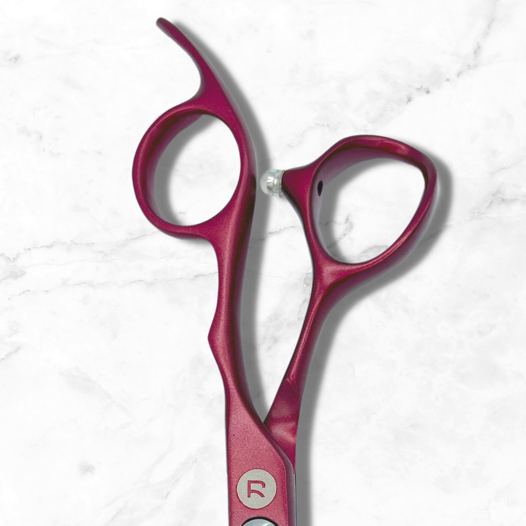 Saki Red Hair Cutting Shears