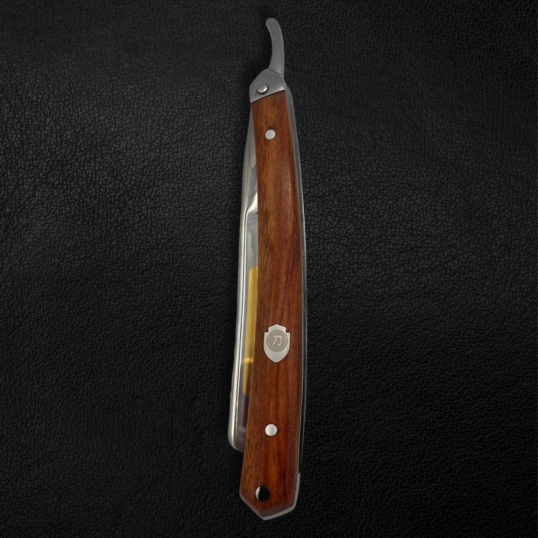 Saki Shears Shinobi Wood Straight Razor