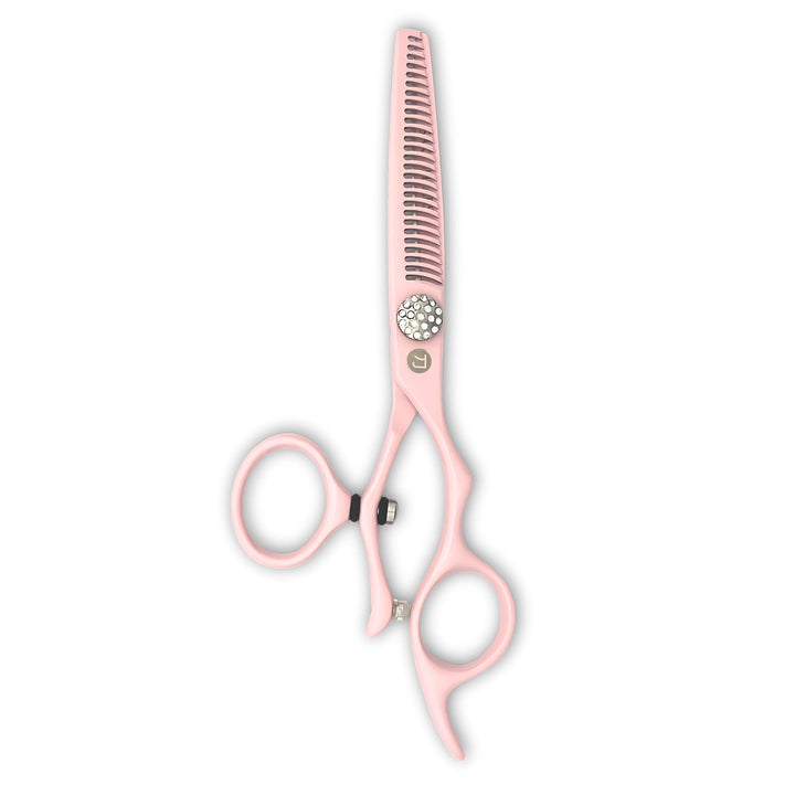 packshot-compressed-jpg | saki-swivel-precision-pink-thinning-shears-5-5