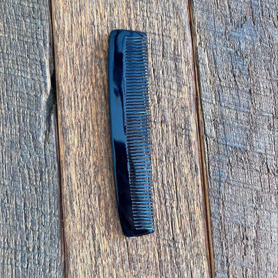 Black Horn Hair Comb