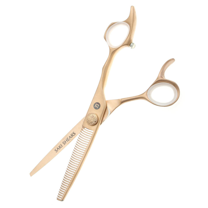 Saki Gold Hair Thinning Shears