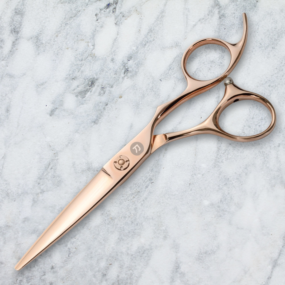 Saki Natsukashii Rose Gold Hair Cutting Shears